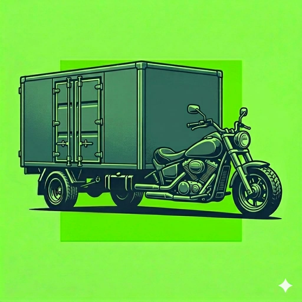 Motor roda 3 Box